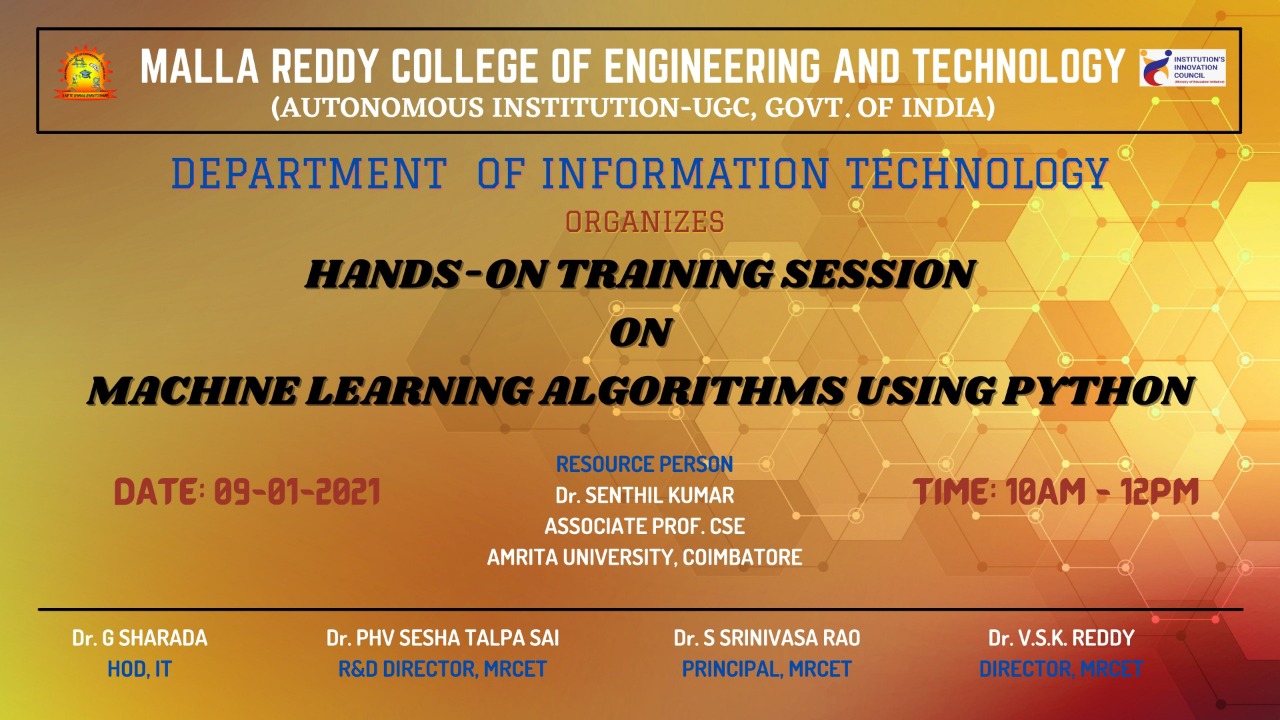 Malla Reddy College of Engineering and Technology